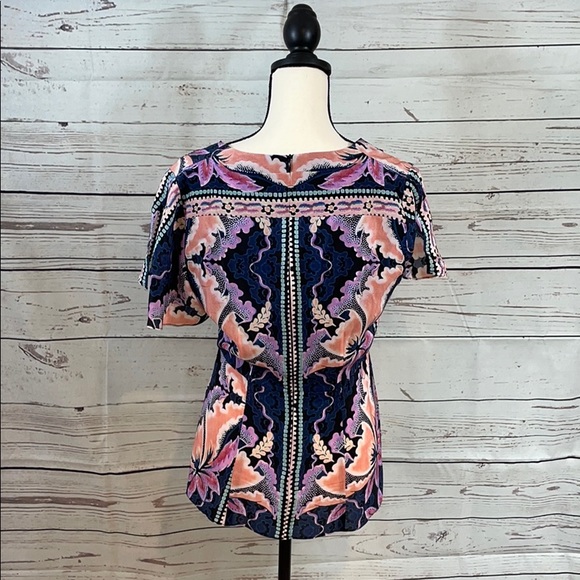 Nanette Lepore Silk Blouse (size 8) - Picture 3 of 10